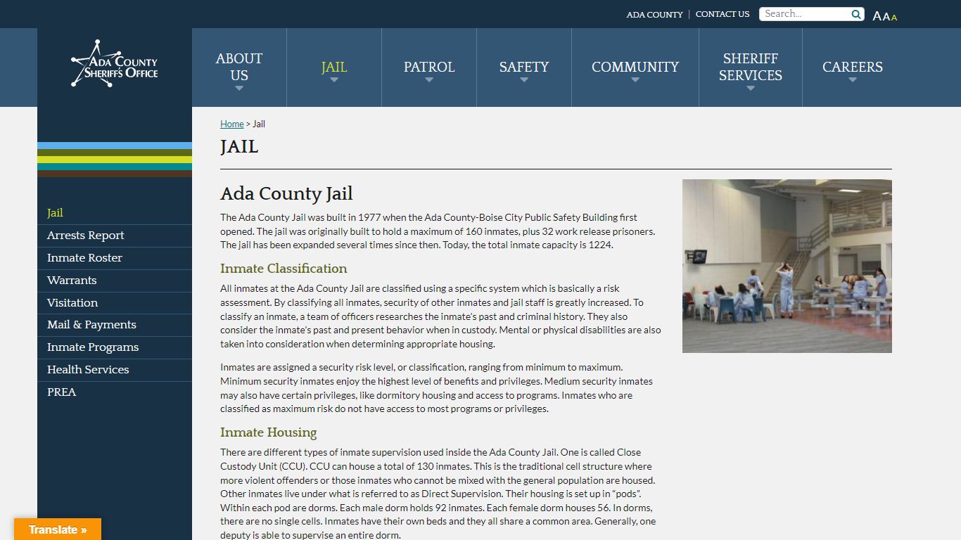 Jail - Ada County Sheriff